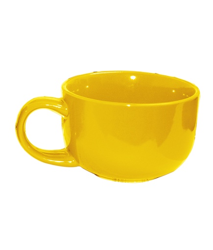 [JA-1105-AM] Jarra "Friends" de Cerámica (1105) (Amarillo)