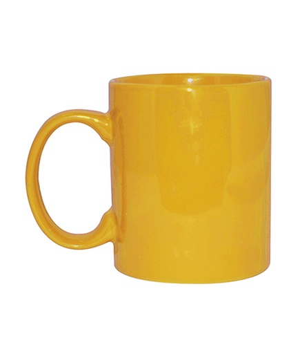 [JA-1301-AM] Jarra básica de céramica (1301) (Amarillo)