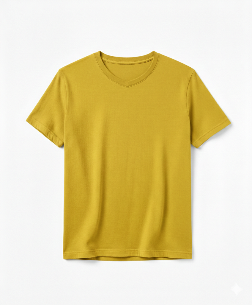 (TSV-MT-9999) Camiseta/T-Shirt Cuello V Colores