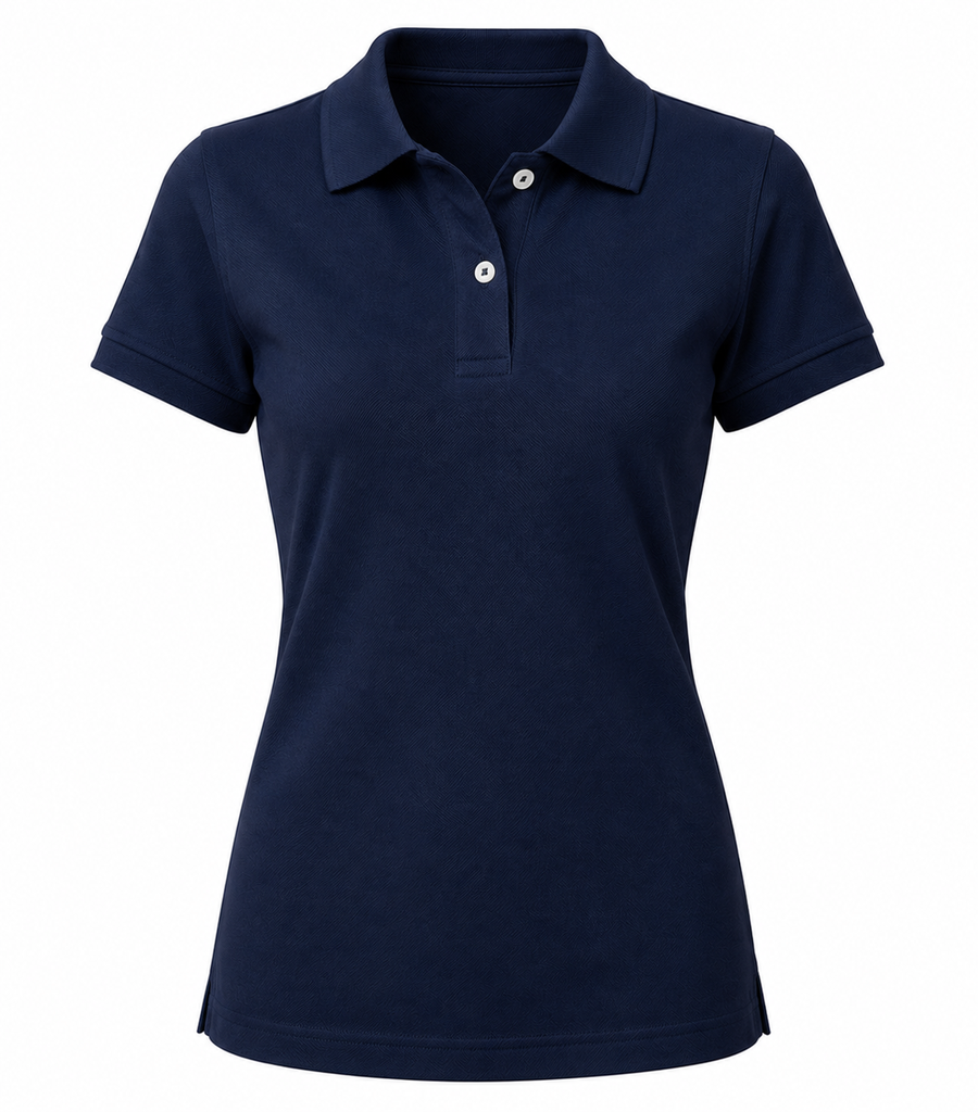 Camisa Tipo Polo Piqué Algodón 